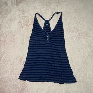 Purple and Black 2000s cami top